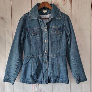 Vintage Y2K Giacca Gallery Company Denim Jean Jacket Women’s S Fully Lined